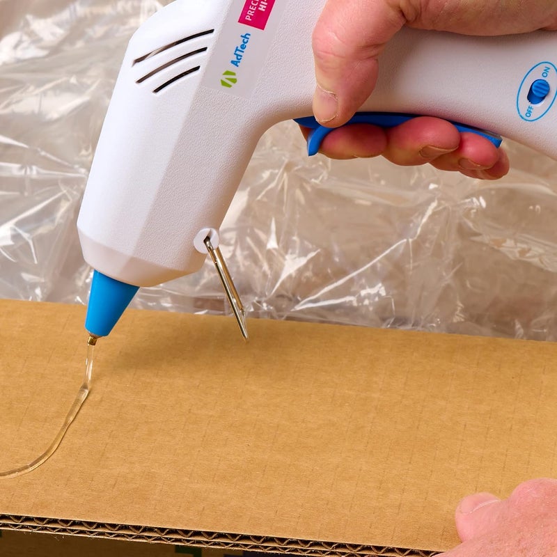 Adtech Crystal Clear Hot Glue Gun Sticks - 24 Full Size Craft Glue Sticks, 10" Long, 0.44" Diameter - Image 2